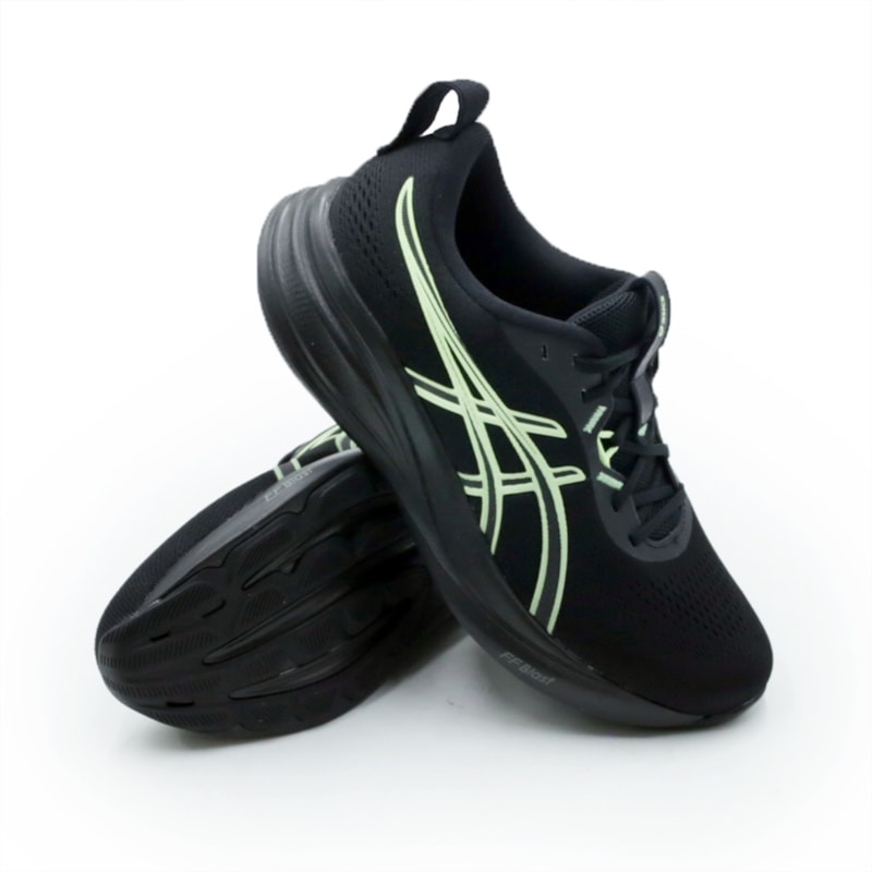 TENIS MASCULINO RUNNING ASICS GEL-PULSE   1011C290P-003 003BLACKYELLOW
