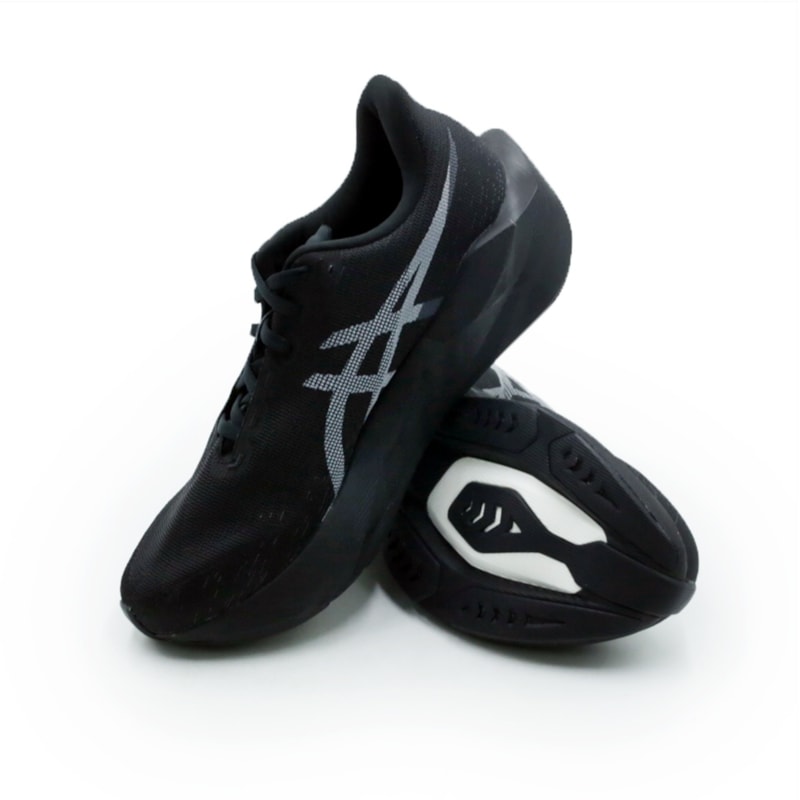 TENIS MASCULINO RUNNING ASICS NOVABLAST   1011C243P-002 002BLACKBLACK