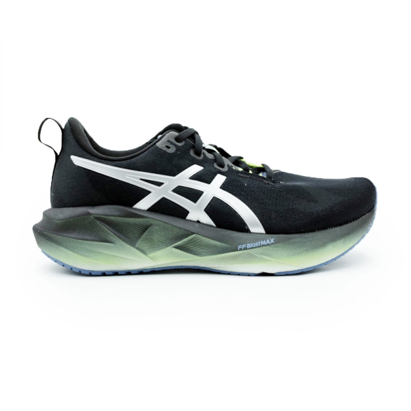 TENIS MASCULINO RUNNING ASICS NOVABLAST 5 LUXE 1011C031 001PRETO
