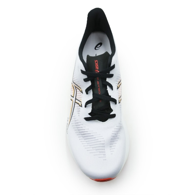 TENIS MASCULINO RUNNING ASICS SONICBLAST  1011C244P-100 100WHITEORANGE