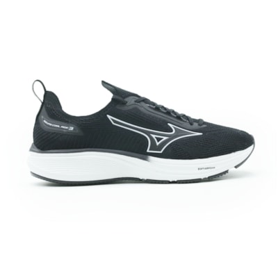 TENIS MASCULINO RUNNING MIZUNO  101095095 PRETO.