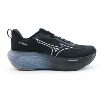 TENIS MASCULINO RUNNING MIZUNO 101124124 PRETO.