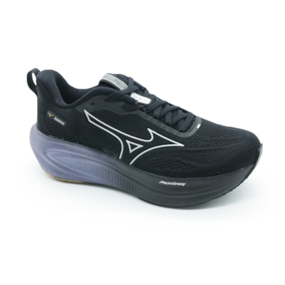 TENIS MASCULINO RUNNING MIZUNO 101124124 PRETO.