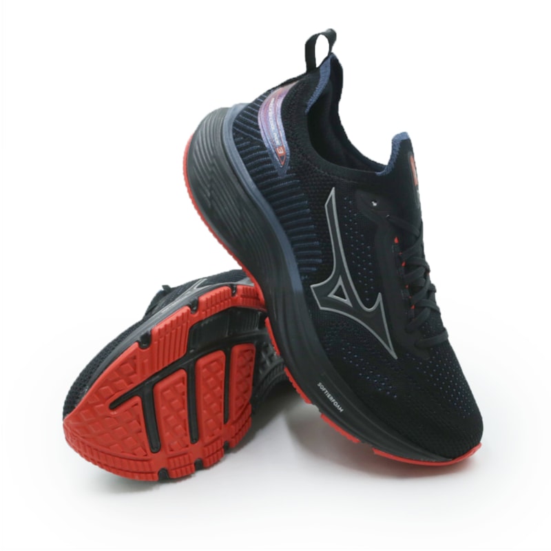 TENIS MASCULINO RUNNING MIZUNO COOL RIDE 101095095 PRET69