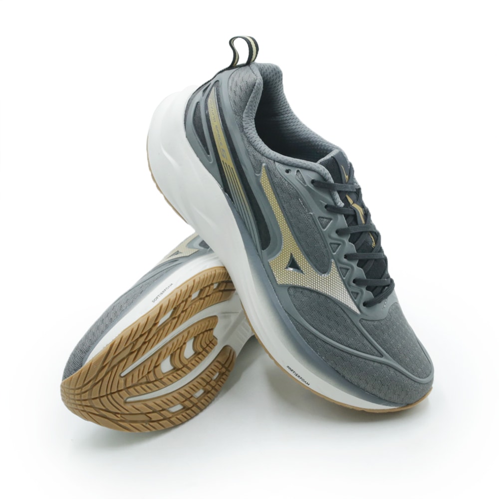 TENIS MASCULINO RUNNING MIZUNO SPACE 5 101034034 CHUMBO - Anita Shoes