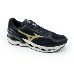 TENIS MASCULINO RUNNING MIZUNO WAVE STRAT  101149149 MARINO