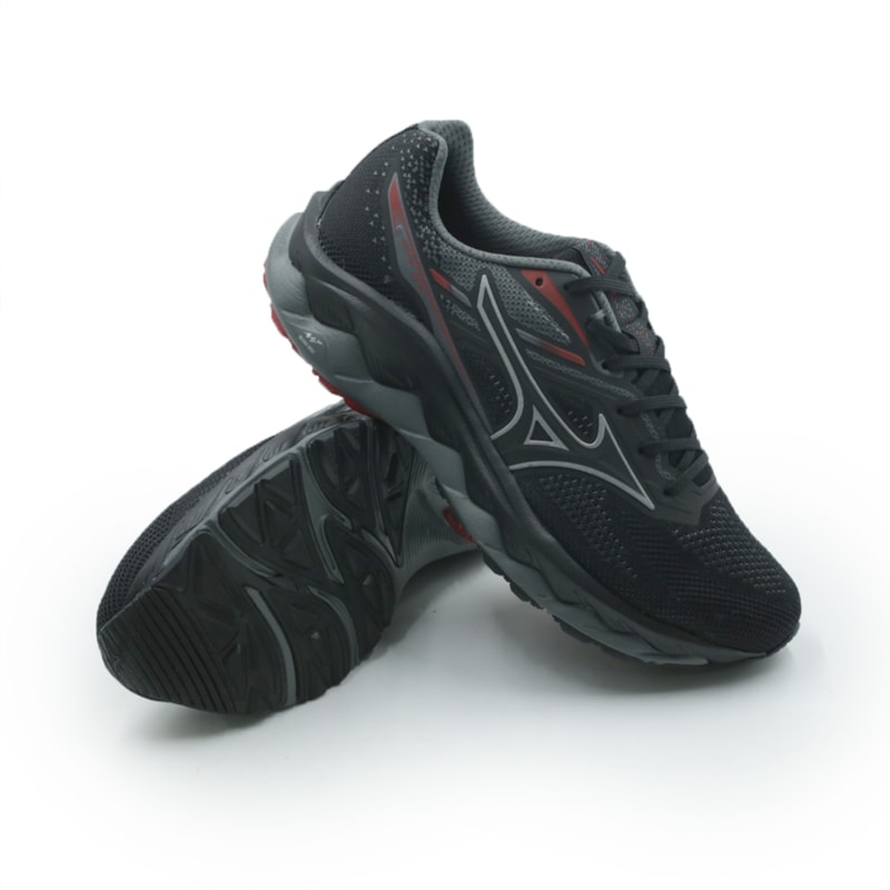 TENIS MASCULINO RUNNING MIZUNO WAVE WAY 5 101021021 PTOCHB