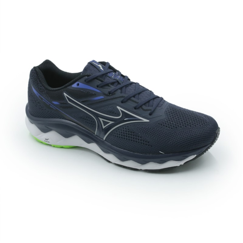 TENIS MASCULINO RUNNING MIZUNO WAVE WAY5  101021021 MARINO