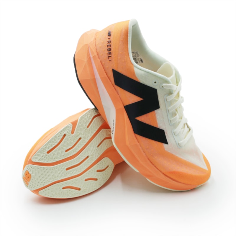 TENIS MASCULINO RUNNING NEW BALANCE  MFCXCO4 LARANJ