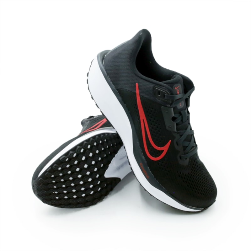 TENIS MASCULINO RUNNING NIKE QUEST 6 FD6033 011PRETO