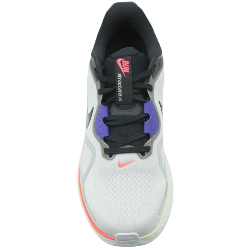 TENIS MASCULINO RUNNING NIKE STRUCTURE 26 IM6777 121BEGE
