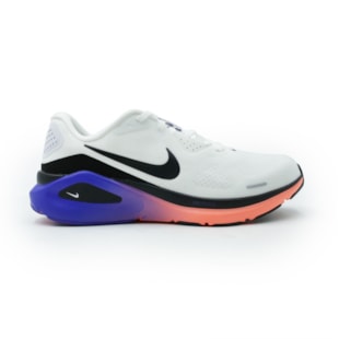 TENIS MASCULINO RUNNING NIKE STRUCTURE   HJ1102-109 BRANCO