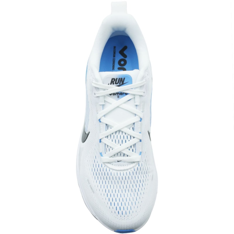 TENIS MASCULINO RUNNING NIKE VOMERO 18 HM6803 109BRANCO