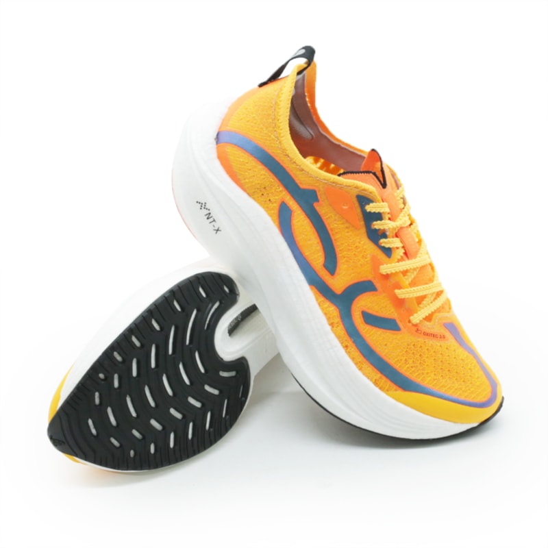 TENIS MASCULINO RUNNING OLYMPIKUS 319 M LARANJ