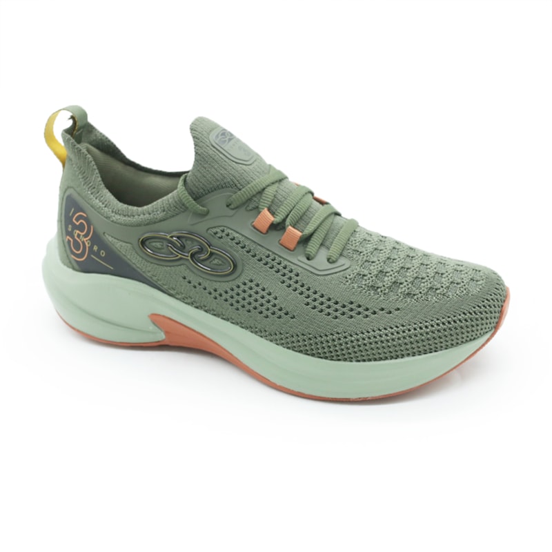 TENIS MASCULINO RUNNING OLYMPIKUS 43506336 VERDEMILITAR