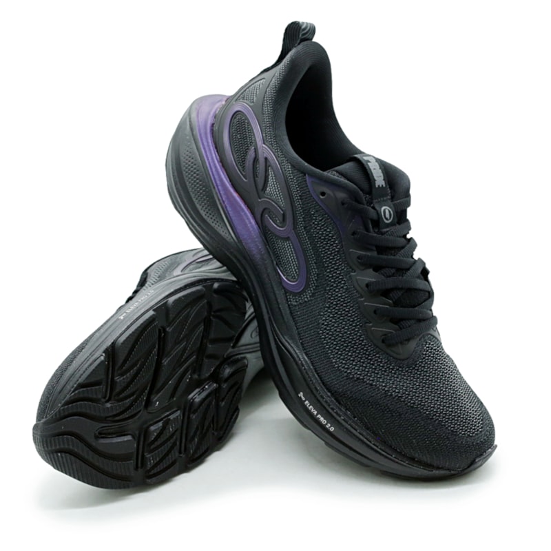 TENIS MASCULINO RUNNING OLYMPIKUS 43561394 PRETOPRETO