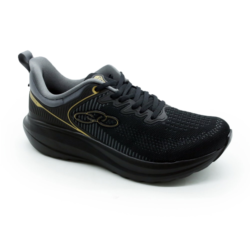 Tenis Olympikus Proof 3 Masculino Preto/Chumbo - 252813 - Anita Shoes