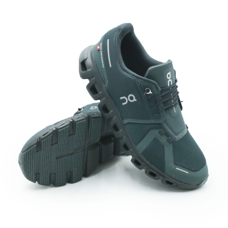TENIS MASCULINO RUNNING ON RUNNING CLOUD 6 3MF10070214 EVERGREENBLACK