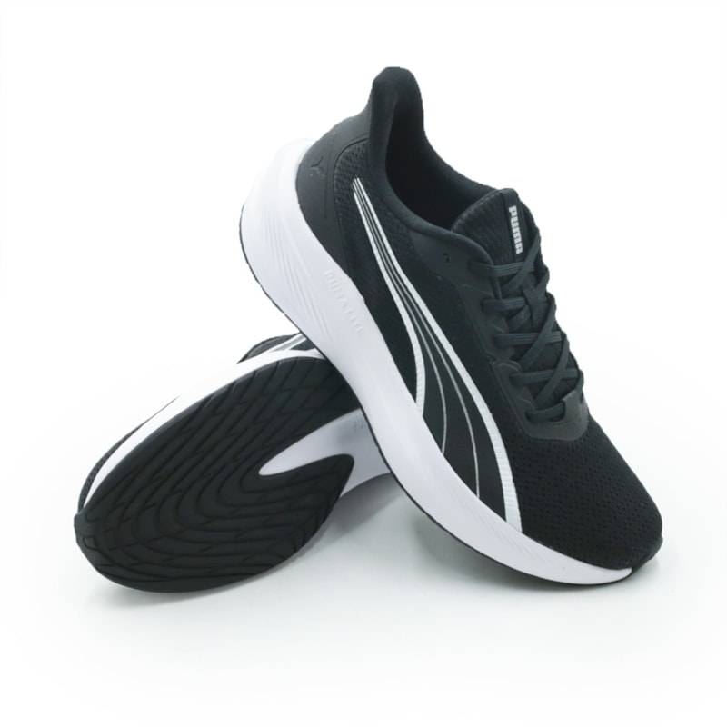 TENIS MASCULINO RUNNING PUMA DASHER LIT  31434901 BLACK