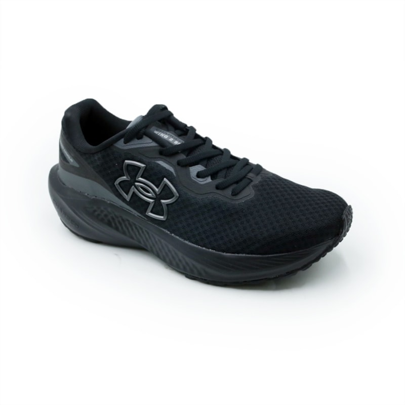 TENIS MASCULINO RUNNING UA WING 3  6020665 BKBKMP