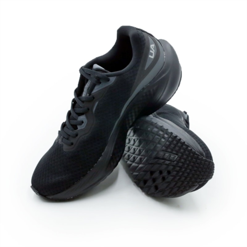 TENIS MASCULINO RUNNING UA WING 3  6020665 BKBKMP