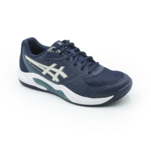 TENIS MASCULINO TEAM SPORTS ASICS GEL-DEDICA  1041A547P-400 400MIDNIGHTOATMEAL
