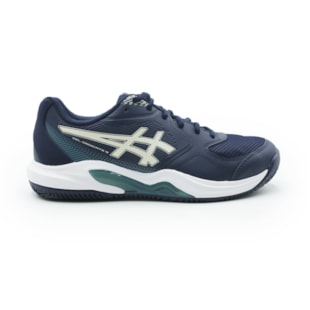 TENIS MASCULINO TEAM SPORTS ASICS GEL-DEDICA  1041A547P-400 400MIDNIGHTOATMEAL