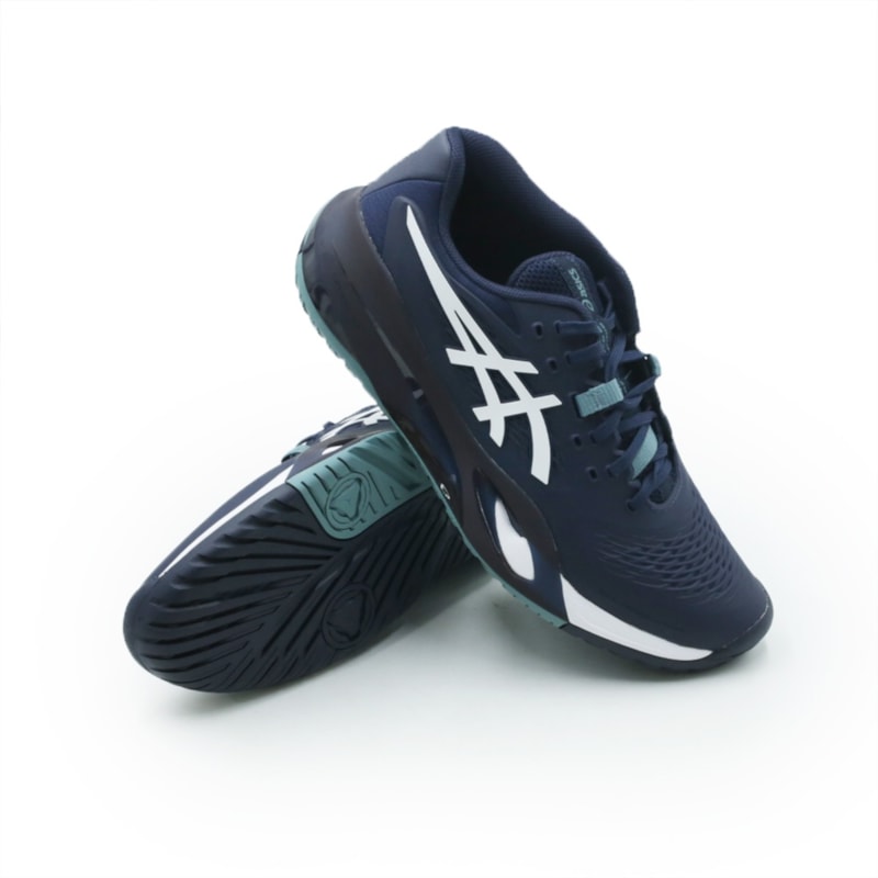TENIS MASCULINO TEAM SPORTS ASICS GEL-RESOLU  1041A481P-403 403MIDNIGHTWHITE