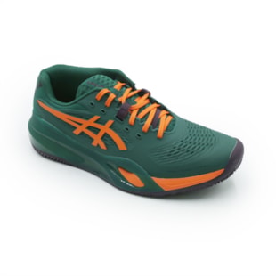 TENIS MASCULINO TEAM SPORTS ASICS GEL-RESOLU  1041A492P-300 300GREENORANGE