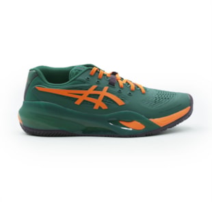 TENIS MASCULINO TEAM SPORTS ASICS GEL-RESOLU  1041A492P-300 300GREENORANGE