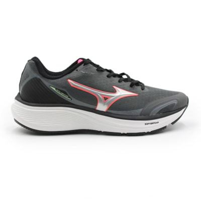 Tenis Mizuno Atlantis Masculino Cinza/Rosa - 278163