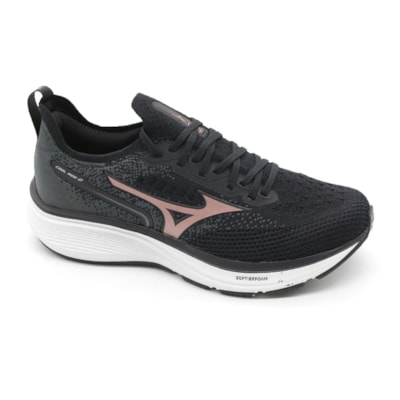 Tenis Mizuno Cool Ride 2 Masculino Preto/Rose - 277143