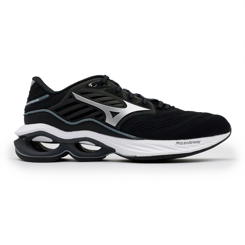 Tenis Mizuno Creation Masculino Preto/Prata - 252167