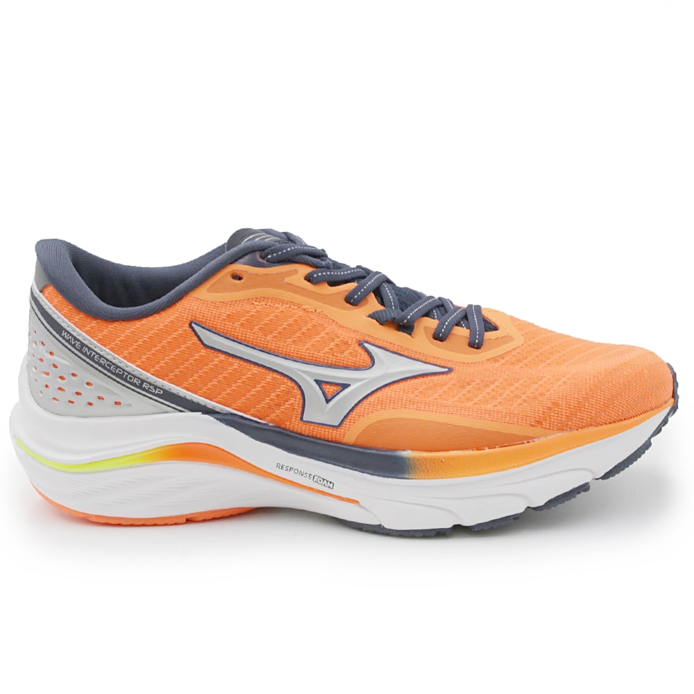 Tenis Mizuno Interceptor Laranja - 270056 - Anita Shoes