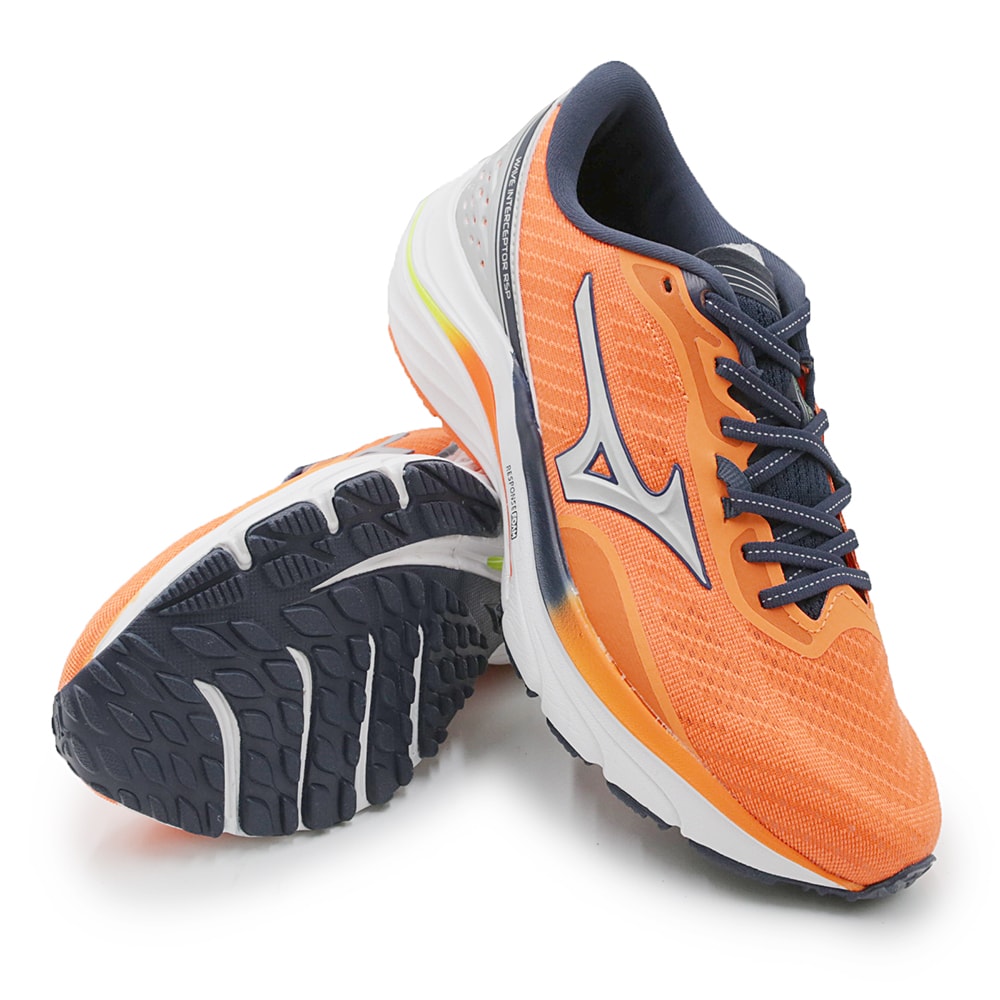 Tenis Mizuno Interceptor Laranja - 270056 - Anita Shoes