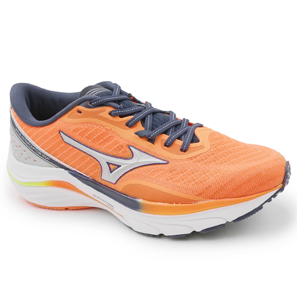 Tenis Mizuno Interceptor Laranja - 270056 - Anita Shoes