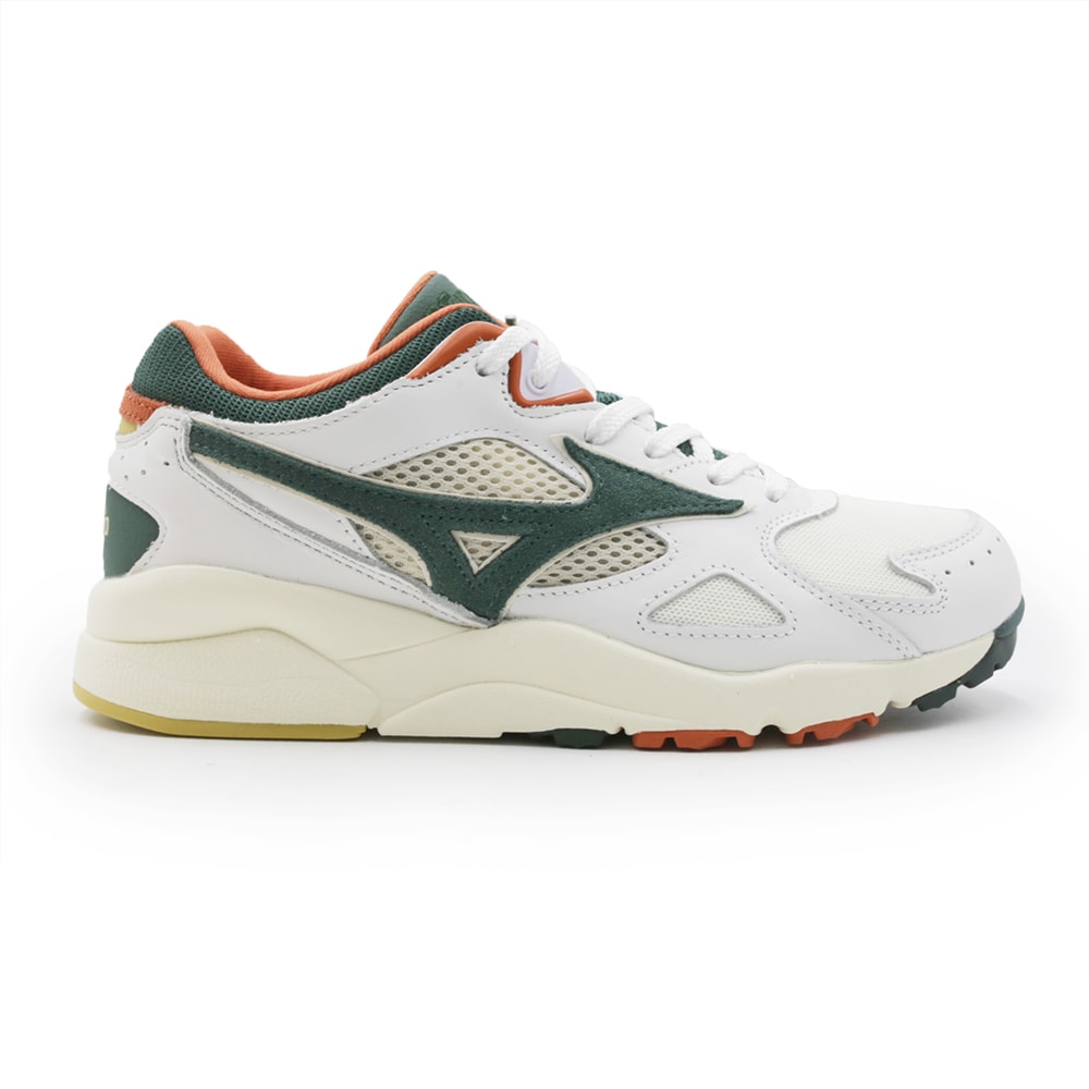 Tenis Mizuno Sky Medal Masculino Branco/Verde - 266277 - Anita Shoes