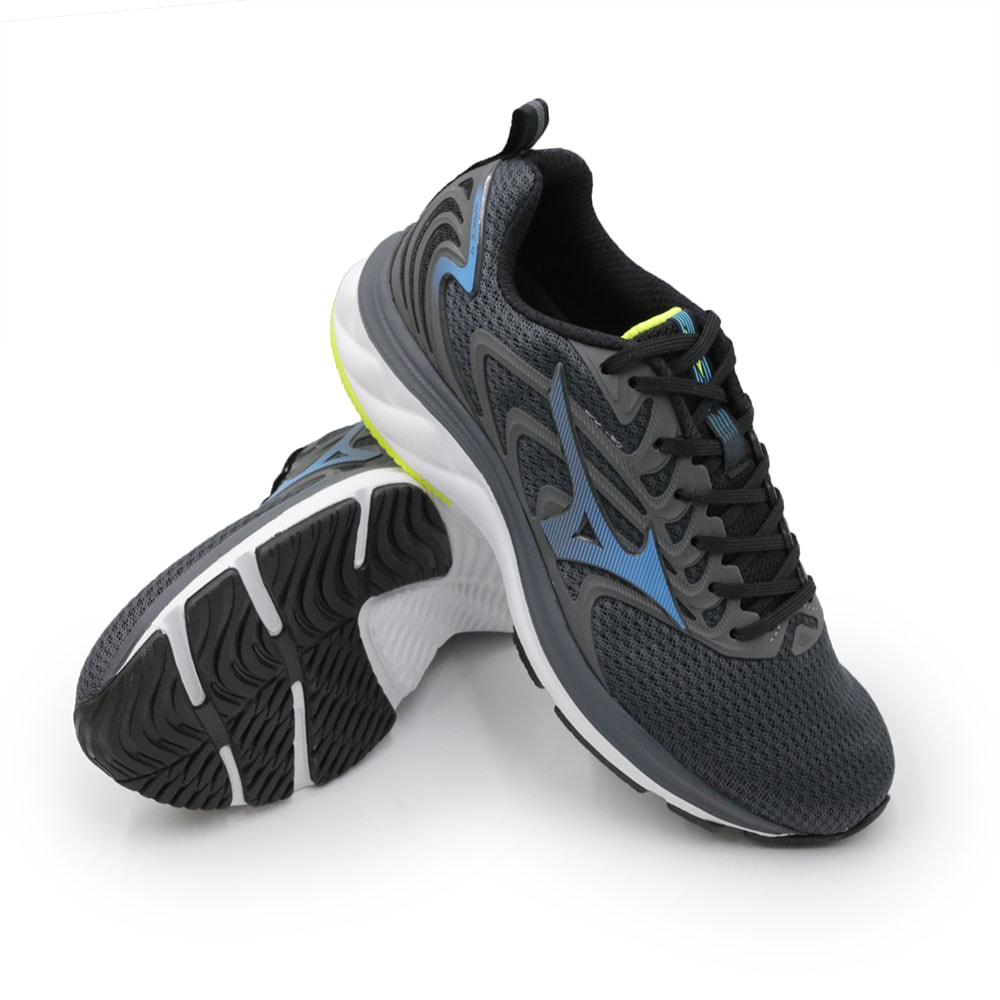 Tenis Mizuno Space 4 Masculino Chumbo - 277144 - Anita Shoes