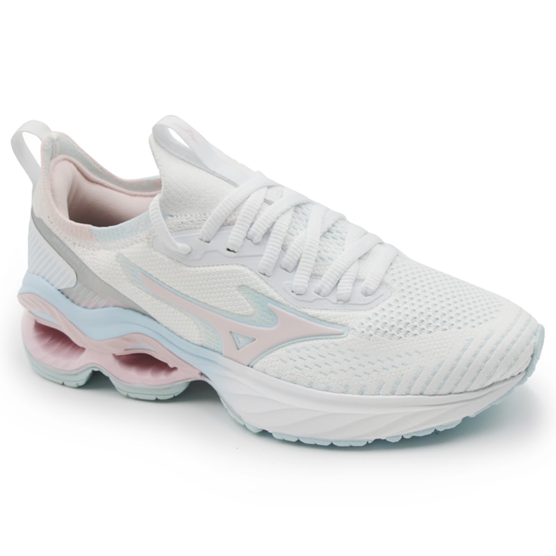 Tenis Mizuno Wave Invictus 3 Feminino Branco - 254193