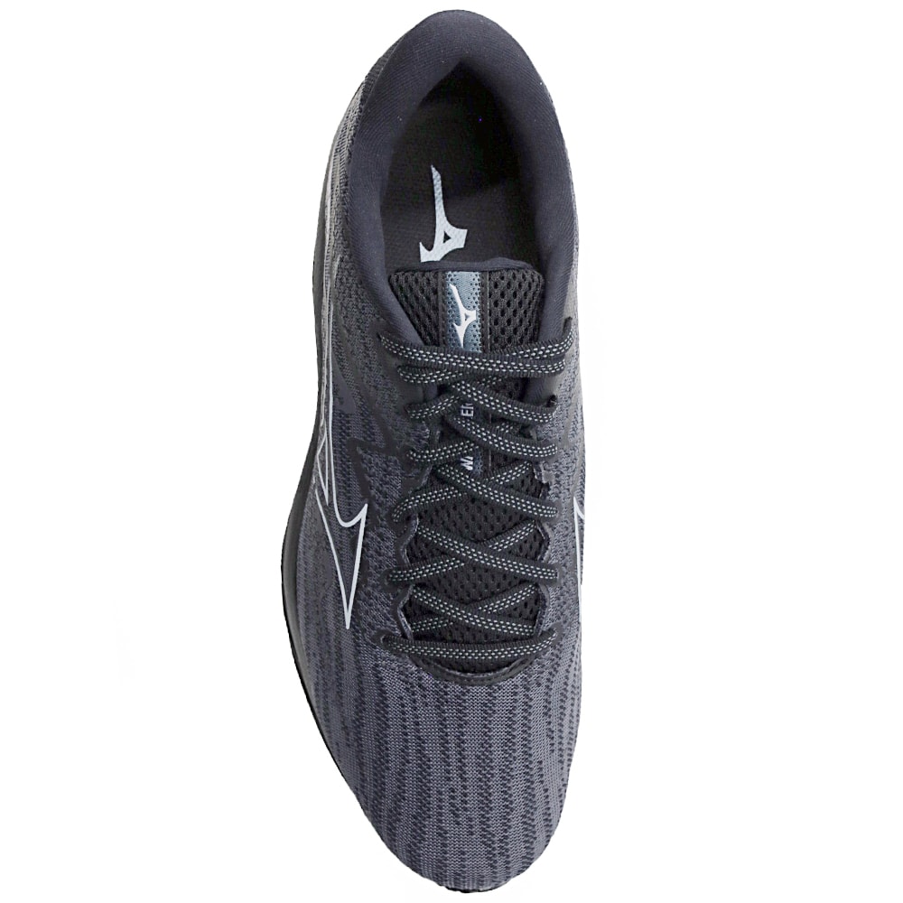 Tenis Mizuno Wave Rider 27 Preto/Cinza - 265979 - Anita Shoes