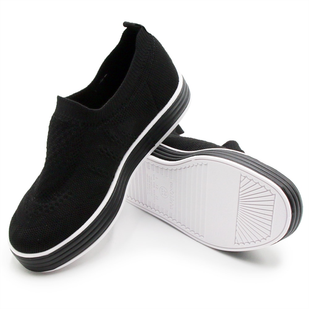 Tenis Molekinha Infantil Preto - 249888 - Anita Shoes