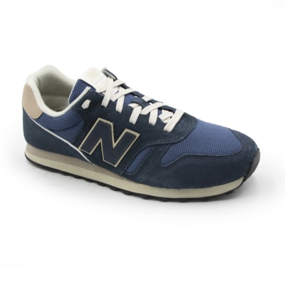 Tenis New Balance Masculino Marinho/Bege - 266087