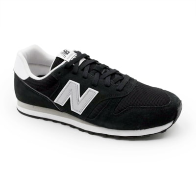 Tenis New Balance Masculino Preto/Prata - 265127