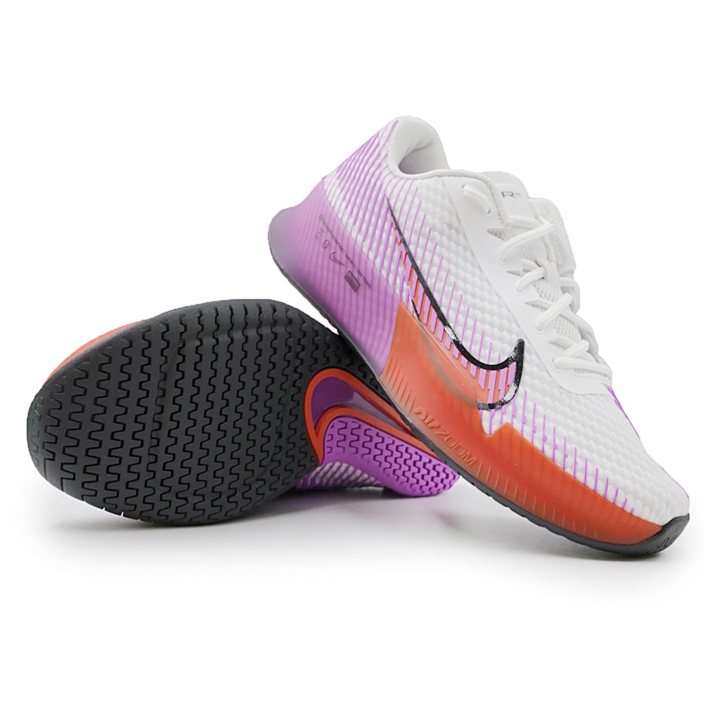Tenis Nike Air Zoom Vapor 11 Branco/Lilas - 263091 - Anita Shoes