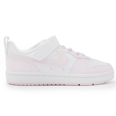 Tenis Nike Borough Recraft Infantil Branco/Rosa - 275802