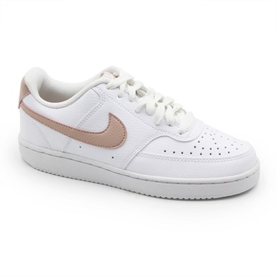 Tenis Nike Court Vision Feminino Branco/Pink - 253817