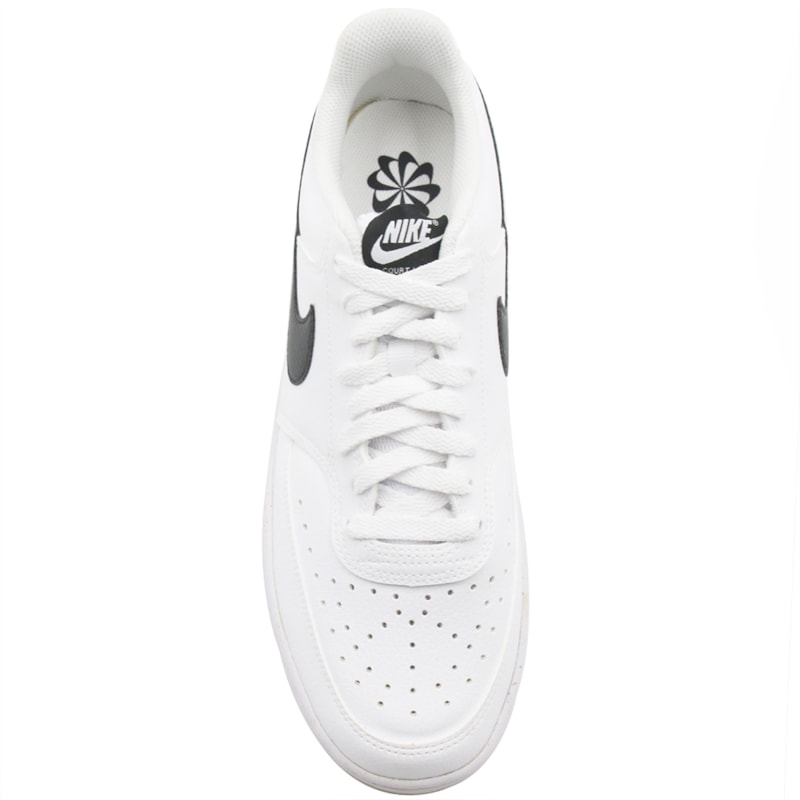 Tenis Nike Court Vision Lo Be Masculino Branco/Preto - 245155