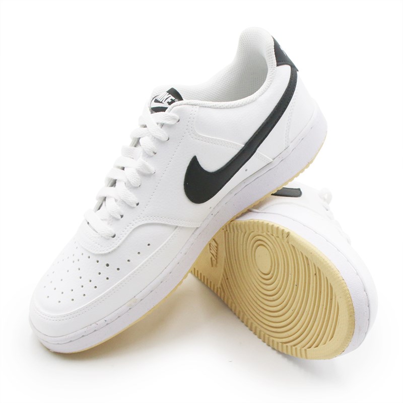 Tenis Nike Court Vision Lo Be Masculino Branco/Preto - 245155