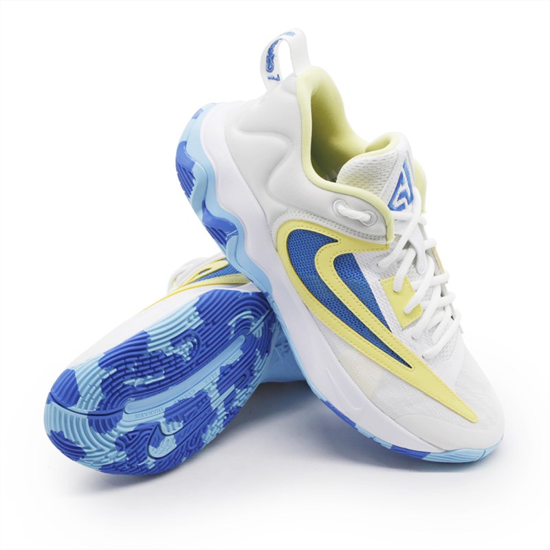 Tenis Nike Giannis Masculino Branco/Azul - 278236