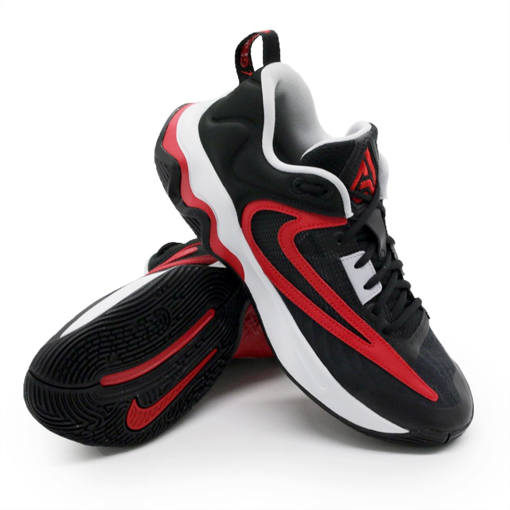 Tenis Nike Giannis Masculino Preto/Vermelho - 278238 - Anita Shoes